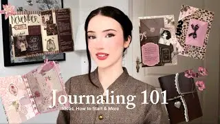  How to start Journaling | mindset, creative ideas & all my tips ☕️🍇🤎