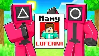 PRZEGRAŁEM GRĘ w SQUID GAME w Minecraft! (smutne) *gra 🍪 KSZTAŁTY CIASTECZEK 🍪*