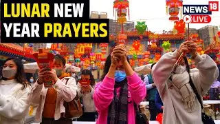 People Visit Wong Tai Sin Temple At Midnight To Light Incense To Mark The Hong Kong New Year |News18