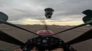 A QUICK FLIGHT BEFORE WORK.. IN THE CUB