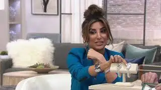 Ecclissi Sterling Silver Curb Link Chain Watch on QVC
