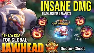 JAWHEAD BEST BUILD 2023 | TOP GLOBAL JAWHEAD GAMEPLAY | MOBILE LEGENDS✓