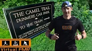 ☀️Camel Trail Cornwall, Dunmere Carpark out towards wadebridge for 5.66km | Virtual Run