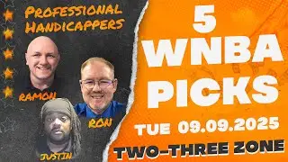 TWO-THREE ZONE | WNBA FREE Picks, Tuesday 9/9/25