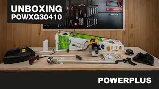 POWERPLUS - Desembalaje de POWXG30410 Desbrozadora