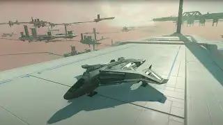 Sabre Peregrine High-speed run thru Orison | Star Citizen