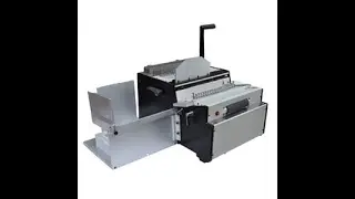 All-In-One, Extremely Heavy Duty Semi Automatic Punch and Binder
