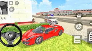 ❤️ Red colour car driving game video 🤩 car games for Android open world game 🎮  new challenge 🤑 game