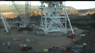 Deep Space Station 35 Dish Timelapse