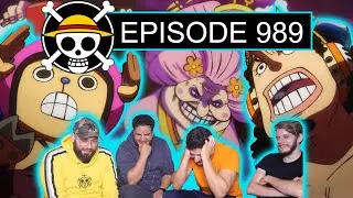 COMMANDANT CHOPPER VS BIG MOM - ONE PIECE EPISODE 989 REACTION FR