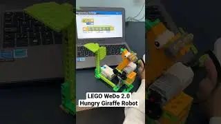 LEGO WeDo 2.0 - Робот-жирафф, страдающий голодом