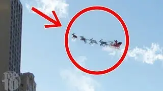 10 Times Santa Claus Was Caught On Camera