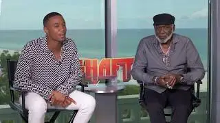 Jessie T. Usher and Richard Roundtree on being part of SHAFT
