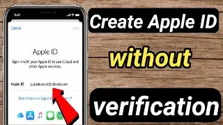 How to create Apple ID without phone number verification / 2023