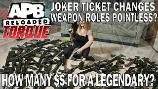 APB Reloaded: How much REAL $$ for a LEGENDARY? Joker Box Changes in Depth