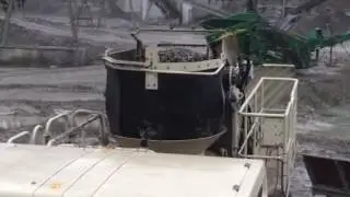 Sand- & Splittproduktion im Kalkschotterwerk ( Metso LT 200 HP )