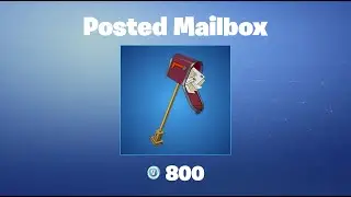 Posted Mailbox | Fortnite Pickaxe