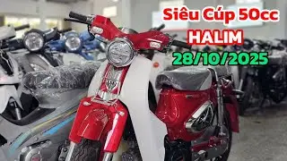 Siêu Cup 50cc Halim màu Đỏ cực đẹp + giá bán ngày 28/10/25.CH Mai Duyên. Khải Phạm #cup #50cc #halim