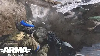 СОЛО ЗАКИДУЄМО СНІЖКАМИ ТРАНШЕЇ ЗЕТНИКІВ В РЕАЛІСТИЧНІЙ ARMA REFORGER