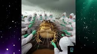 Giant Toad #ai #aistory #aiart #toad #giant #monster #frog #rain #lightning #sadstory #experiment