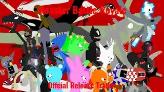 Monster Battle Royale | Official Release Trailer | Sticknodes Animation