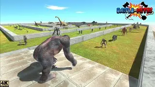 GORO DEATH RUN | DEATH RUN | ANIMAL REVOLT BATTLE SIMULATOR | ARBS