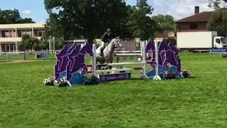 Nyah & Kallie - Area 33 Team Show Jumping at Stoneleigh, National Show Jumping Championships