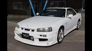 1998 NISSAN SKYLINE R34 25GT TURBO MT #4297