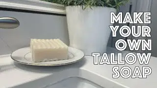 DIY Soap Made with Your Own Tallow #Carnivore #Tallow #tallowsoap