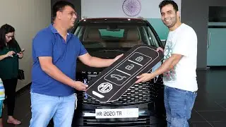 taking delivery of MG Hector (IMB) it's me Bishnoi