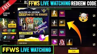 Free Fire World Series Event 2022 | world series redeem code | ffws 2022 redeem code rewards