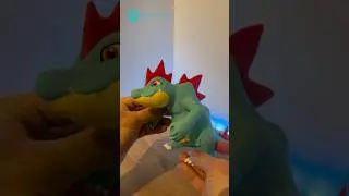 Feraligatr 3D Print Beast Mode! 🐊🔥 . #pokemon #3dpokemon #polymer #printrbot #pokemongo #pokeball