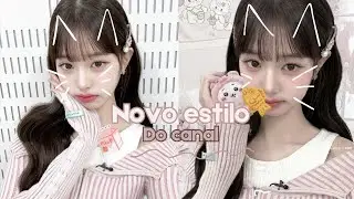 Novo estilo do canal! 🐇🍥🍚