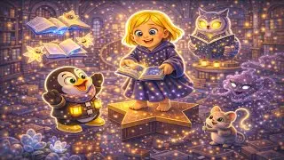 Emma and Chilly Restore the Star Map Library of the Night Sky ⭐📚✨