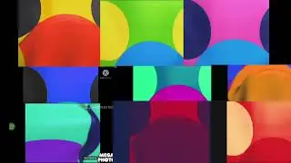 toon disney branding yellow green pink blue light blue purple red red 2