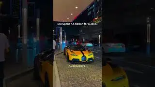 Very Expensive Joke #lamborghini #ferrari #bugatti #bmw #mclaren #supercars #viralvideo #trending