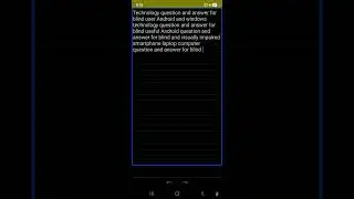 Q and A250 for blind talk back update Google Gemini auto language reading caller announcement 