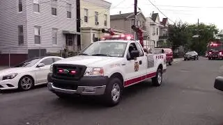 Jersey City Fire Department RARE Foam Tender & Quick Attack Responding (Code 2)