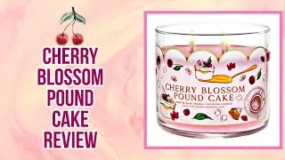 Bath & Body Works|Cherry Blossom Pound Cake|Review