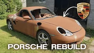 Restoring a Forgotten 90s Porsche Boxster For Grandpa | ASMR Car Restoration