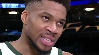 Giannis Antetokounmpo PostGame Interview | Milwaukee Bucks vs Los Angeles Lakers