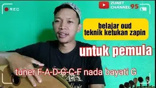 Belajar gitar oud dasar ketukan zapin ||untuk pemula