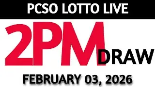 Lotto Result Today 2pm Draw February 03, 2026 Swertres Ez2  PCSO LIVE