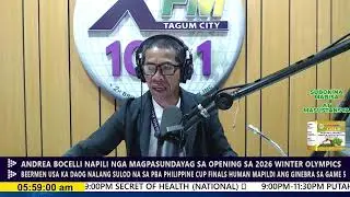 XCITINGG PILIPINAS | January 16, 2026,with Katropang Alexander Bhong Algabre Sr.
