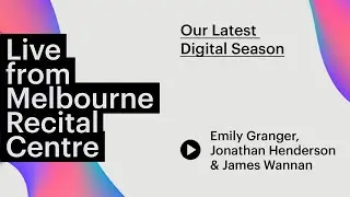 Emily Granger, Jonathan Henderson & James Wannan perform Mystic Dances