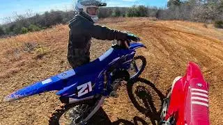 YZ125 & CRF250R RIPPING TRAILS!! 