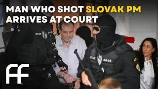 Man Who Shot Slovak PM Robert Fico Arrives in Court | Factual Flow