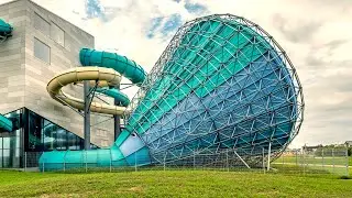 Tornado - Giant Funnel Slide [NEW 2022] Aquadome S&oslash;ndervig