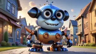 Three Little Robots Brush and Shine | Robot Song for Kids | Nursery Rhymes and Baby Songs
