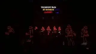 Illuminati's crazy performance at Techfest 2k24, IIT Bombay #iitbombay #crazy  #shorts